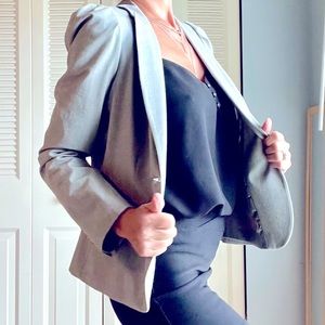 Sharply Tailored Blazer Jacket